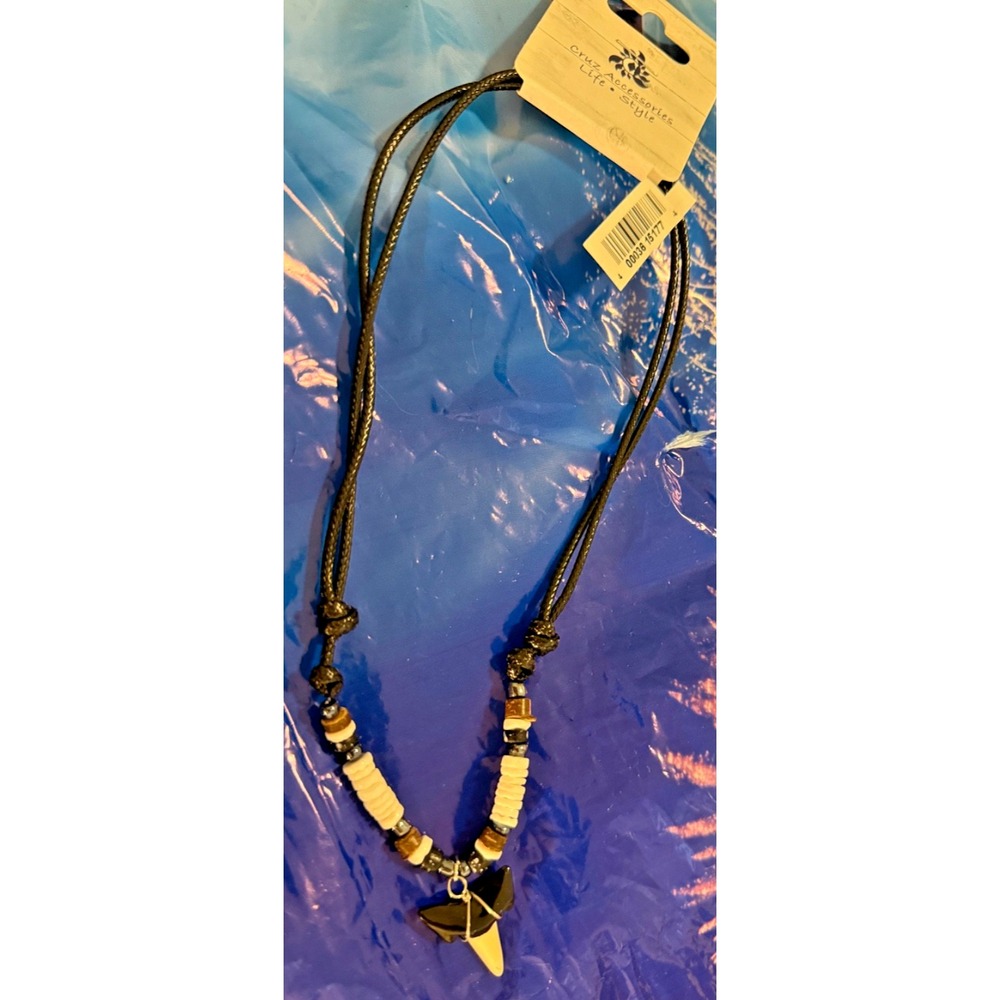 2026 Disney Parks Pirates Of The Caribbean Necklace Shark Tooth